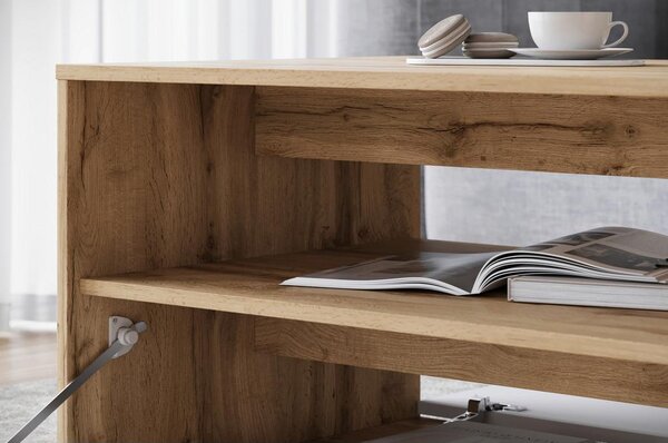 P & B Klubska Miza Nairobi-ii, Barva Hrasta, Bela