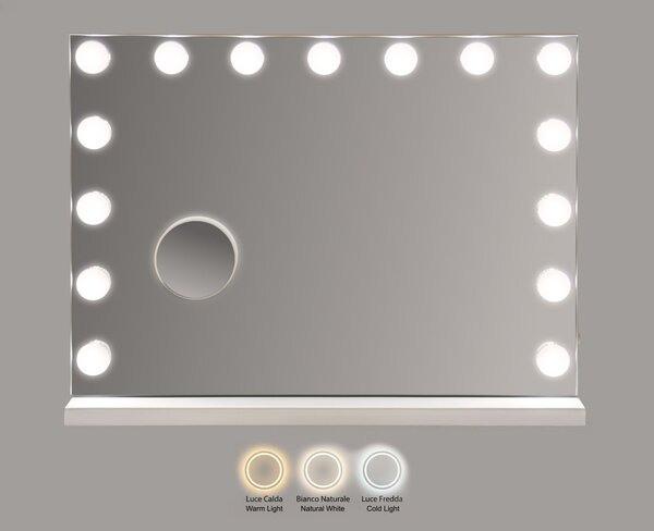 Namizno ogledalo LED Hollywood