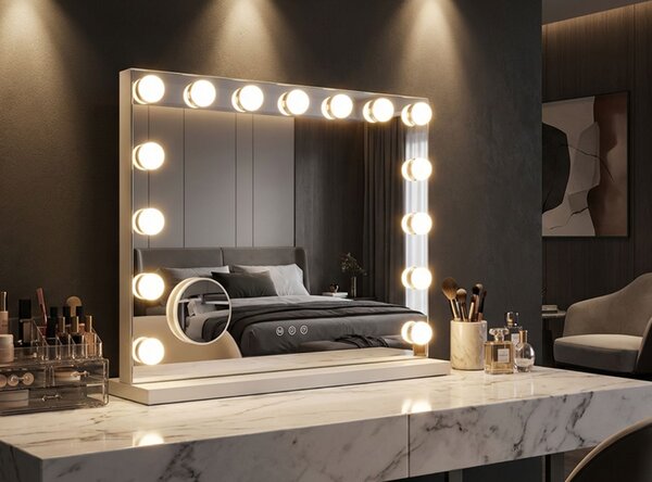 Namizno ogledalo LED Hollywood