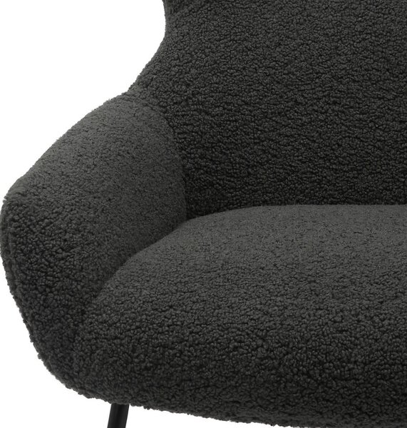 FOTELJ – SET, antracit tekstil