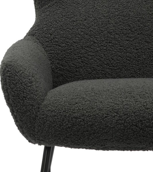 FOTELJ – SET, antracit tekstil