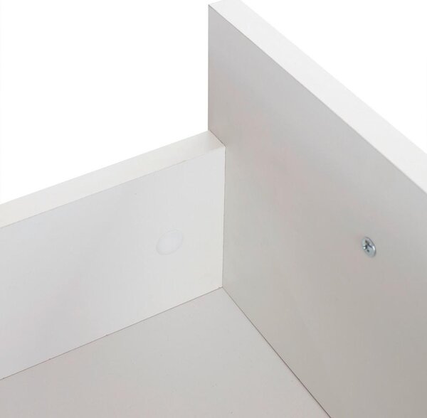 Modern Living Komoda Box, Bela, Barva Hrasta