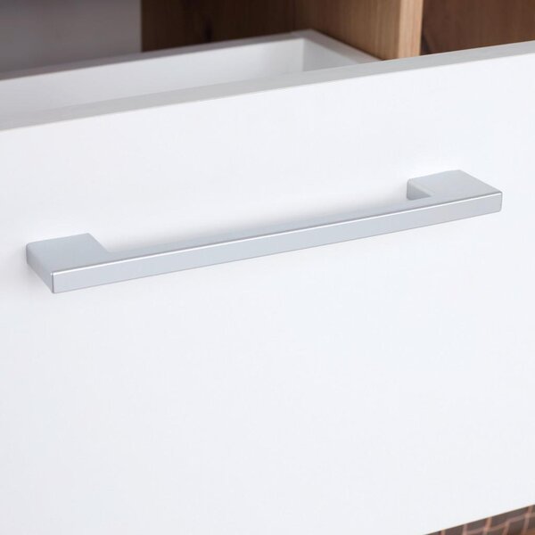 Modern Living Komoda Box, Bela, Barva Hrasta