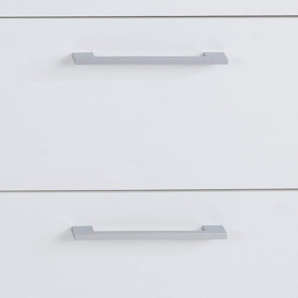 Modern Living Pisalna Miza Box, Bela, Barva Hrasta