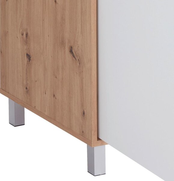 Modern Living Omara Za Oblačila Box, Bela, Barva Hrasta
