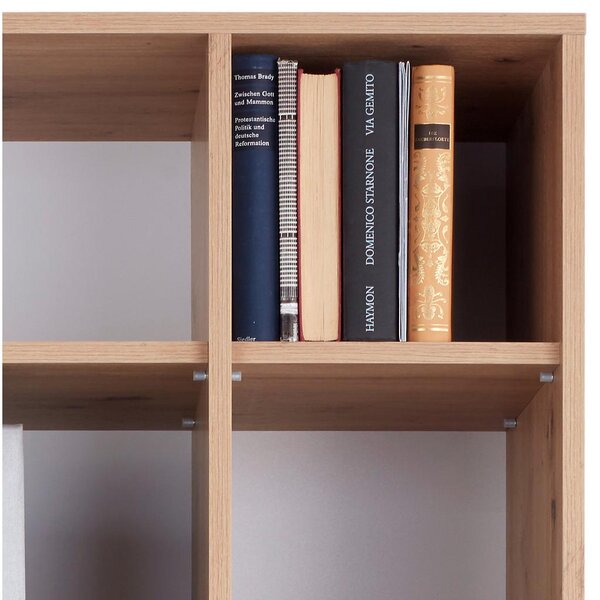 Modern Living Regal Box, Bela, Barva Hrasta