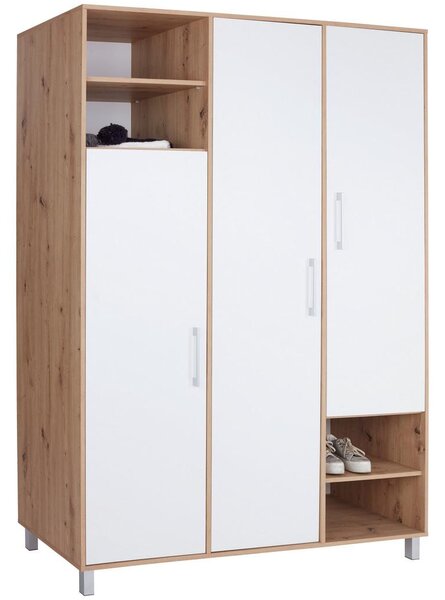 Modern Living Omara Za Oblačila Box, Bela, Barva Hrasta