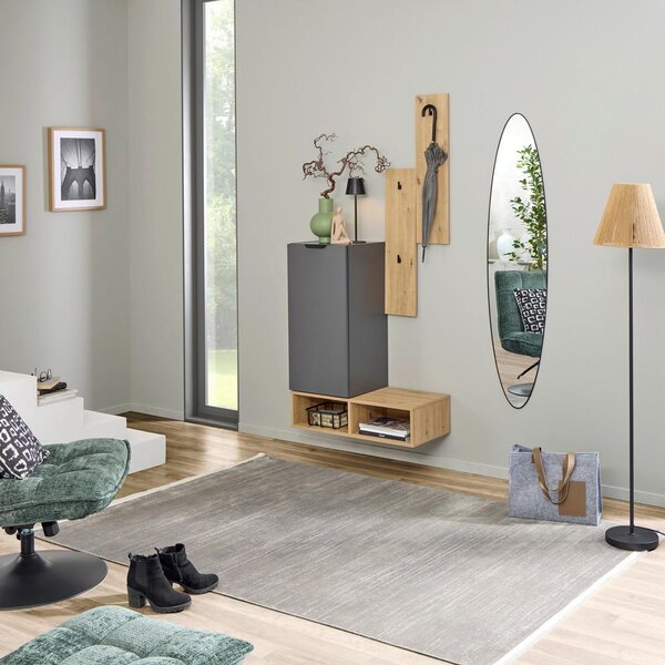 Modern Living Predsoba Ciao, Barva Hrasta, Antracit