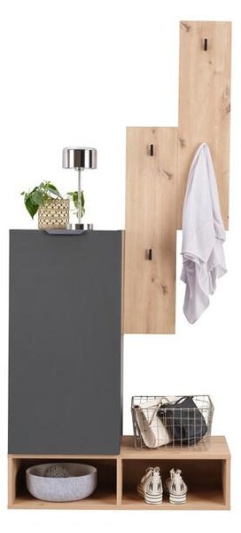 Modern Living Predsoba Ciao, Barva Hrasta, Antracit