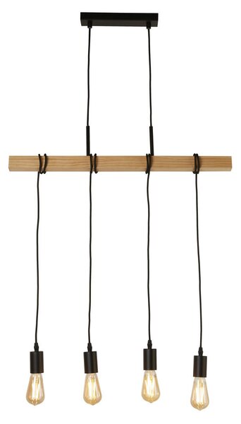 VISEČA NIHALNA SVETILKA Woody 70/6/207 cm E27