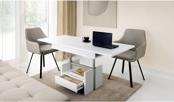 Modern Living Klubska Miza Cortado, Bela