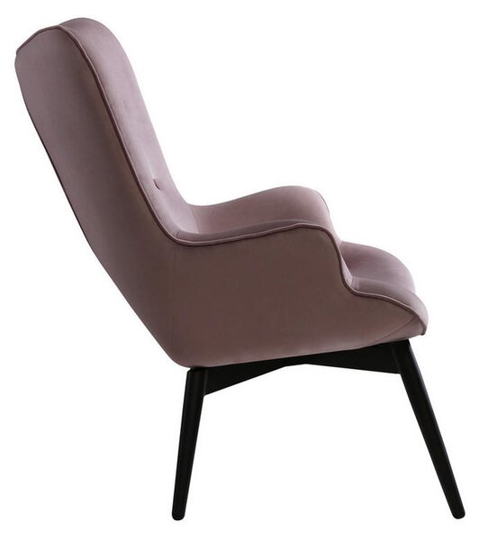 FOTELJ, roza tekstil