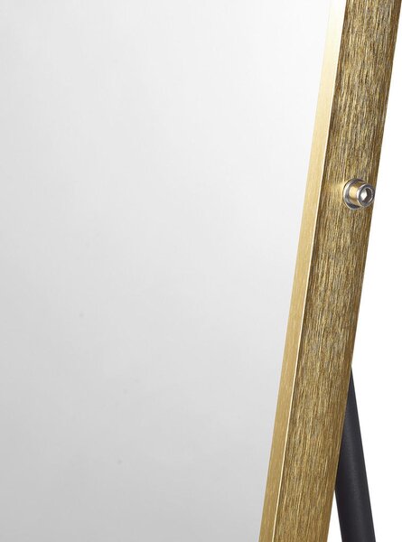 STOJEČE OGLEDALO, 50/160/2 cm kovina, steklo