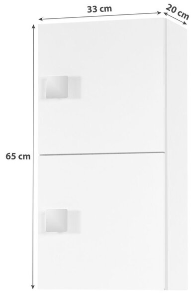 VISEČA OMARA 33,0/65,0/20,0 cm