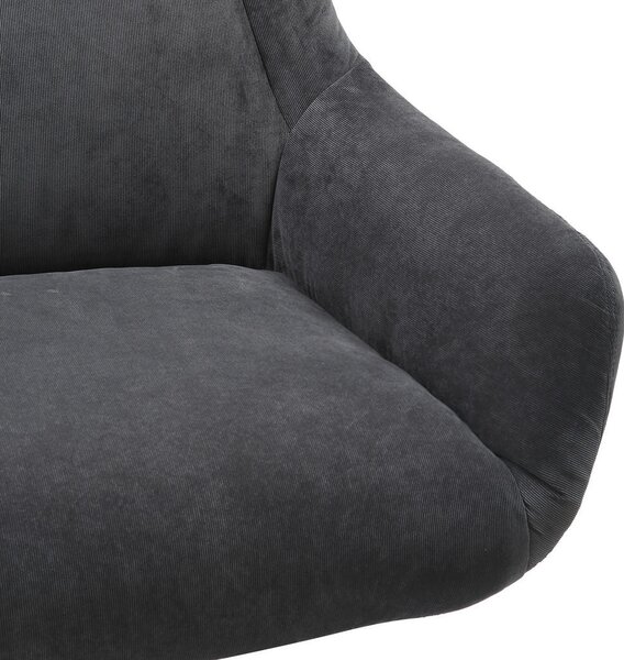 FOTELJ – SET, antracit tekstil