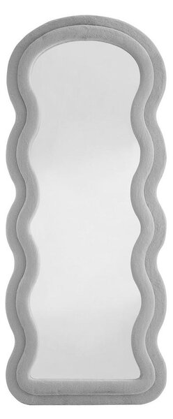 STOJEČE OGLEDALO, 70/170/3 cm steklo, leseni material, krzno