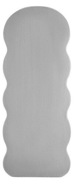 STOJEČE OGLEDALO, 70/170/3 cm steklo, leseni material, krzno