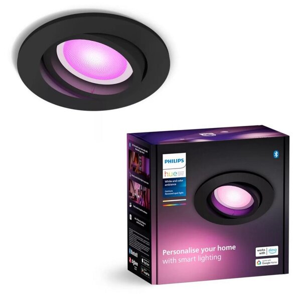 Philips - LED RGBW Zatemnitvena vgradna svetilka Hue CENTURA 1xGU10/4,2W/230V