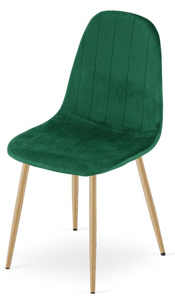 Jedilni stol PADVA VELVET, zelen