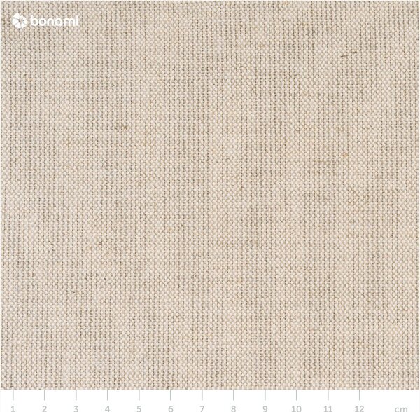Sivo-bež lanena raztegljiva sedežna garnitura 160 cm Roots Carob – Karup Design