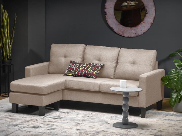 Kavč Houston 1825, Beige, 180x75x80cm, Noge: Plastika