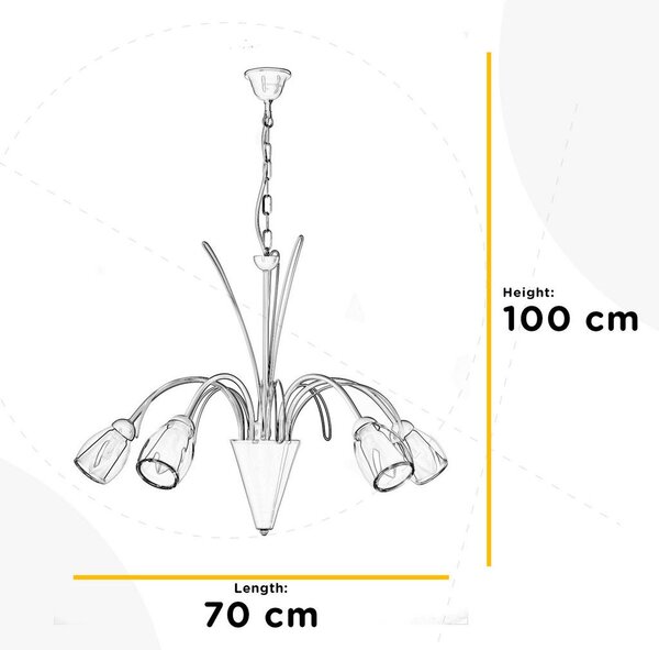 LESTENEC ANTRON 70/70/100 cm E14