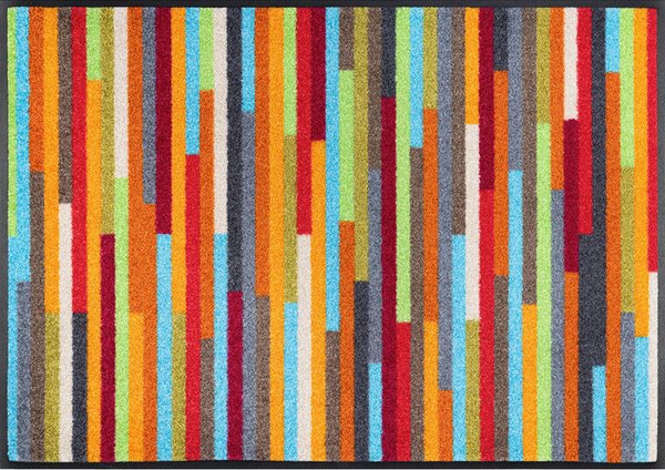 PREDPRAŽNIK Mikado Stripes 60/85 cm potiskano večbarvno