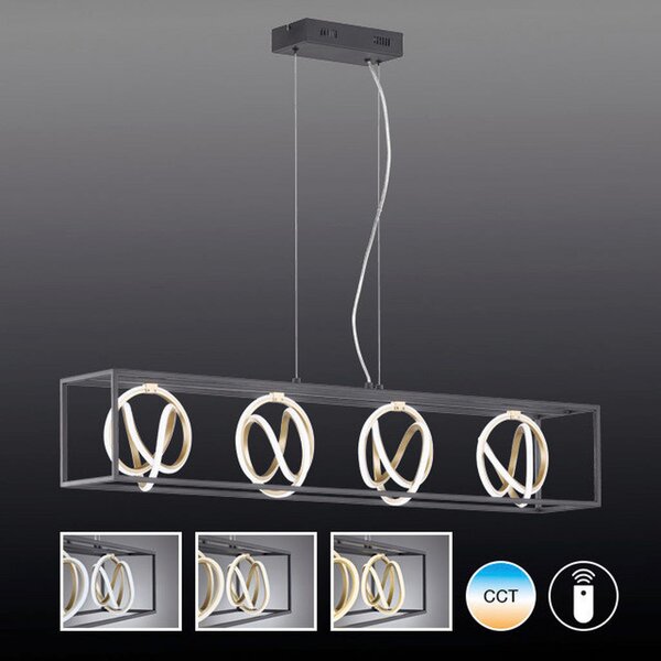 VISEČA LED-SVETILKA Gisi 4x15W W 5900 lm 2700-6500 K 230 V