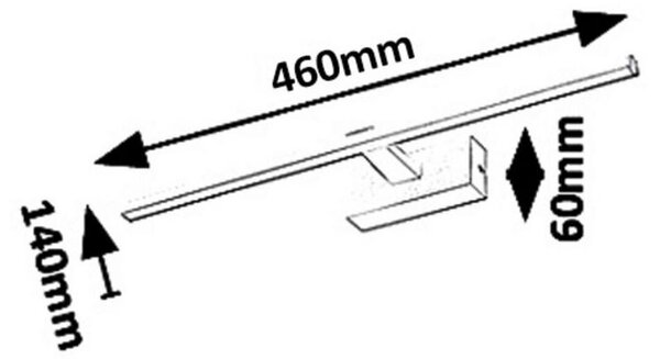 STENSKA LED-SVETILKA Albina 450 lm 4000 K 230 V