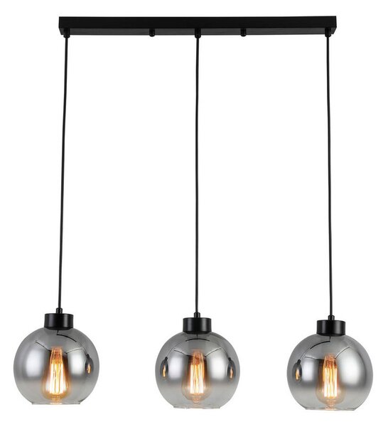 VISEČA SVETILKA Smokey 72/18/120 cm 3x max 40 W E27