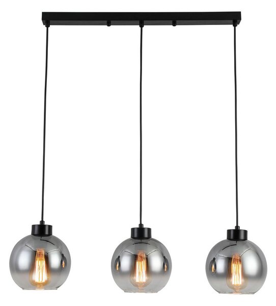 VISEČA SVETILKA Smokey 72/18/120 cm 3x max 40 W E27