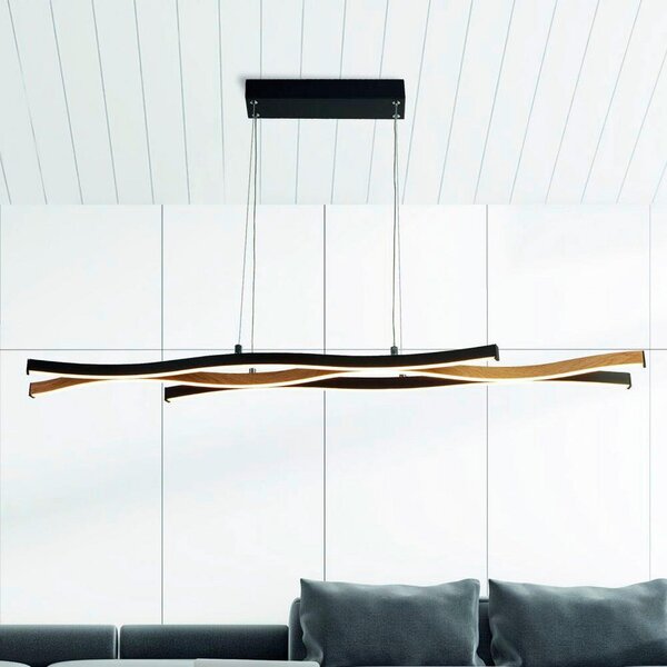 VISEČA LED-SVETILKA Bloom Swirl 887 lm 3000 K