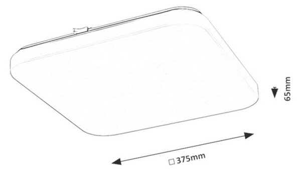 STROPNA LED-SVETILKA Vendel 4000 K 230 V