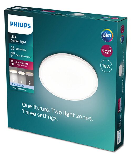 STROPNA LED-SVETILKA Ozziet 2000 lm 2700/4000 K