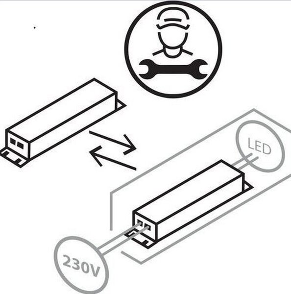 STENSKA LED-SVETILKA Box 1100 lm 2700 K