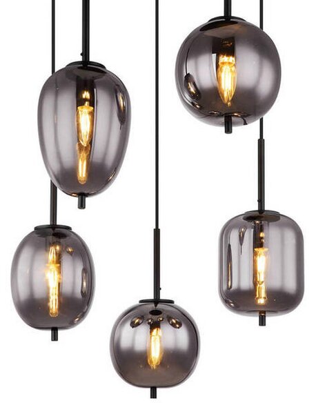 VISEČA SVETILKA Blacky 57,5/57,5/150 cm E14