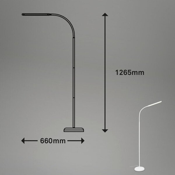 STOJEČA LED-SVETILKA Pivaz 3000 K