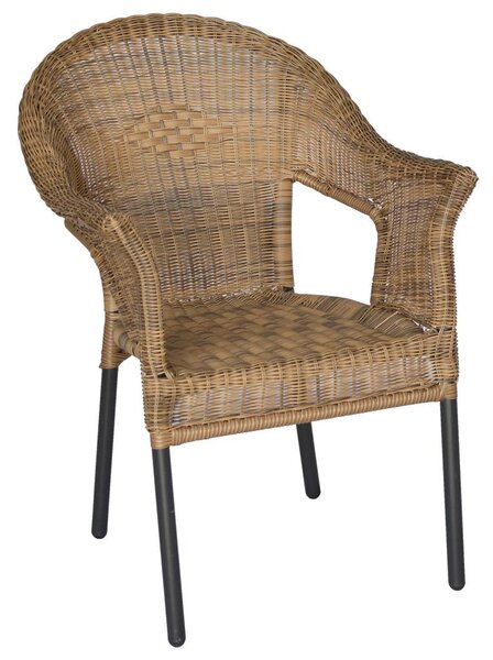 Gardenson Set Vrtnih Stolov Ravenna, Naravne Barve, 2 Kos