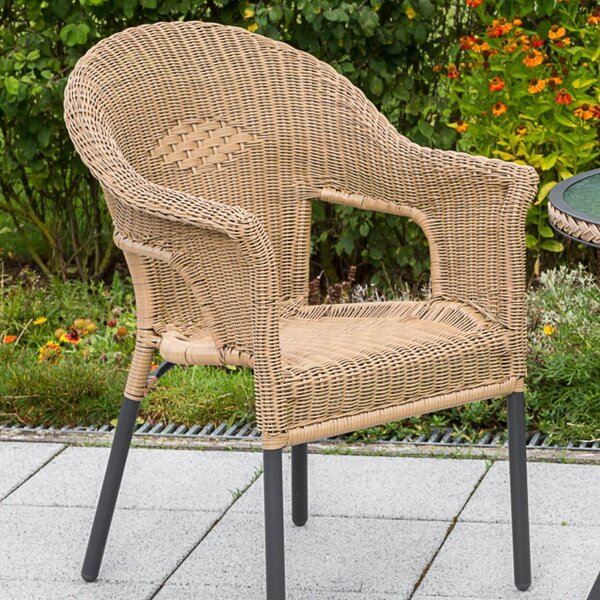 Gardenson Set Vrtnih Stolov Ravenna, Naravne Barve, 2 Kos