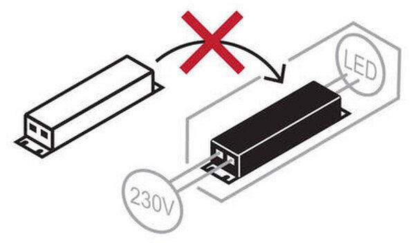 VISEČA LED-SVETILKA 3000 K 230 V