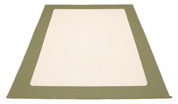 Zelena/kremno bela notranja in zunanja preproga 180x260 cm Ilda Pine – Pappelina