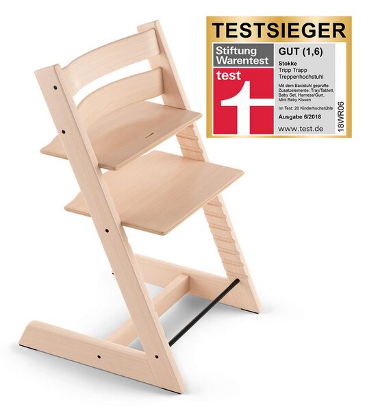 STOLČEK ZA HRANJENJE Tripp Trapp 46/79/49 cm naravne barve