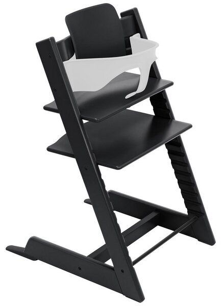 STOLČEK ZA HRANJENJE Tripp Trapp 46/79/49 cm črna