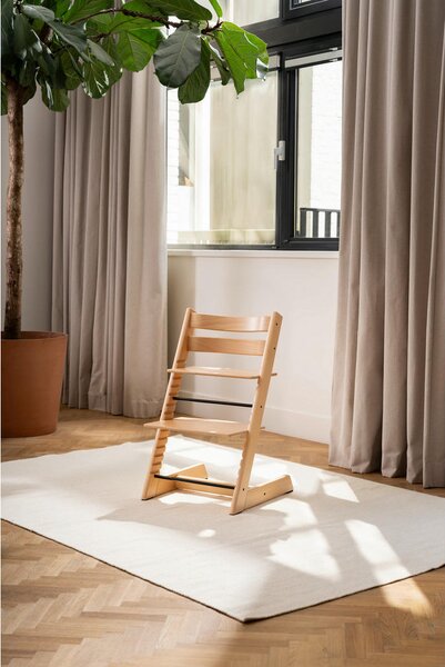 STOLČEK ZA HRANJENJE Tripp Trapp 46/79/49 cm naravne barve
