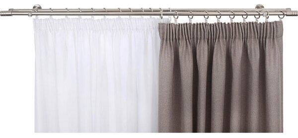 SET KARNISE 120 cm barve nerjavečega jekla