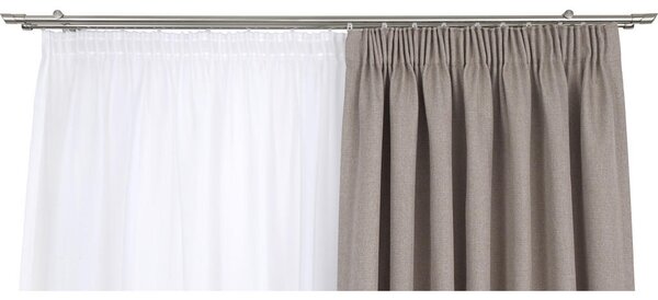 SET KARNISE ANCONA 160 cm barve nerjavečega jekla