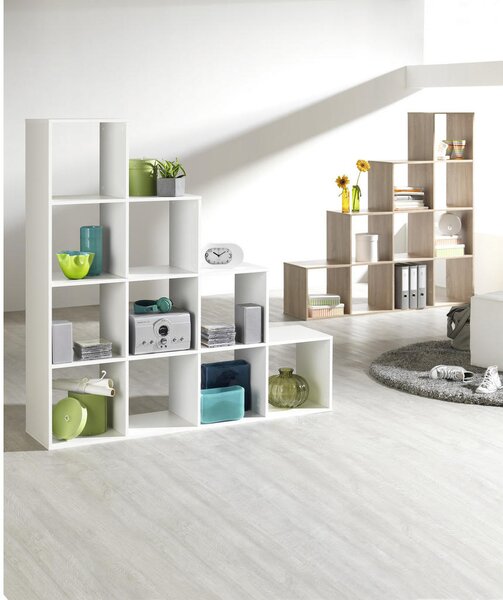 REGALNI ELEMENT 149/149/35 cm bela