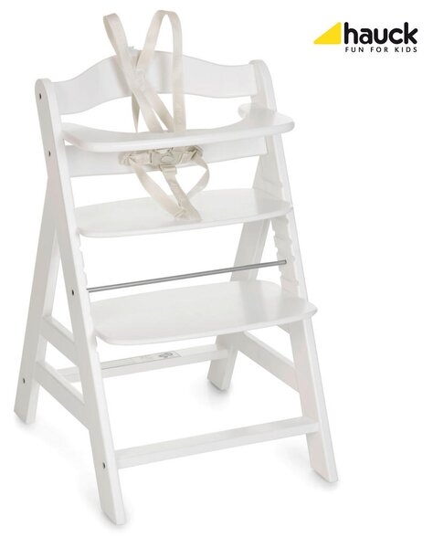 STOLČEK ZA HRANJENJE ALPHA + 56/80/48 cm bela