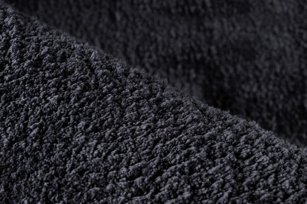 Kosmatinec Velvet Graphite 120/170 cm taftano barve grafita