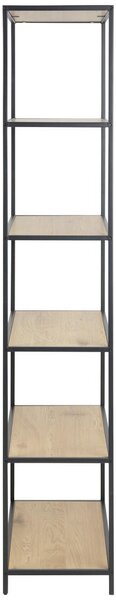 REGAL 77/185/35 cm barve hrasta